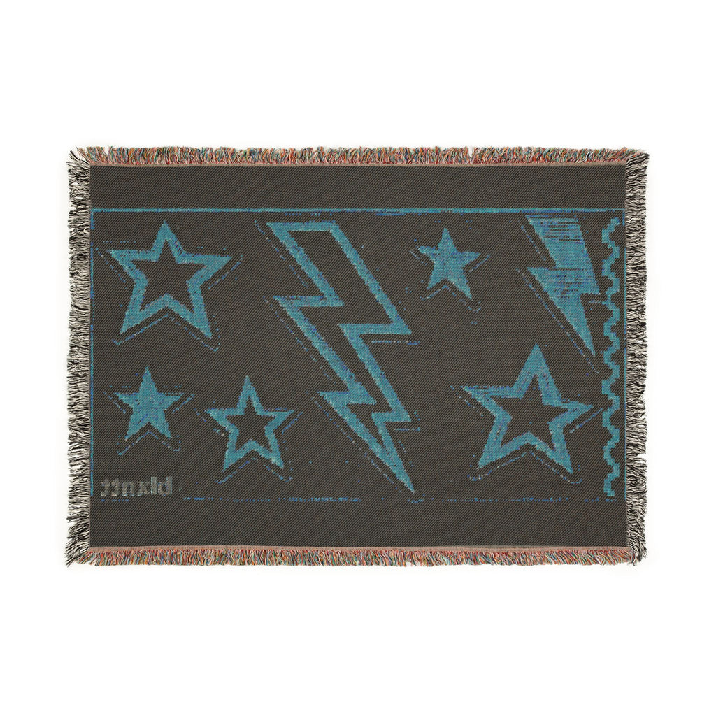 BLXNTT Yellow Hippie Woven Blanket #3