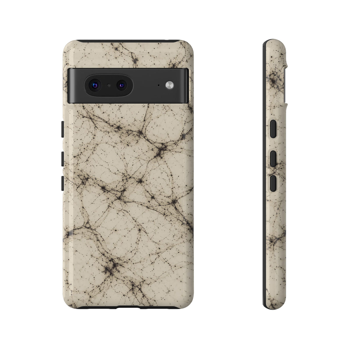 Neon Mycelium - Ink on Paper Phone Case