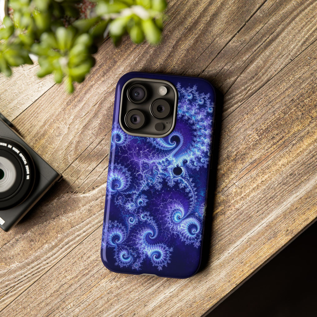 Copper Infinity - Bioluminescent Jellyfish Phone Case