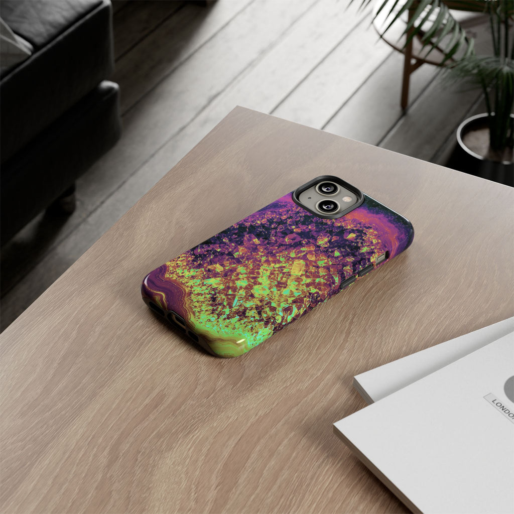 Geode Core - Holographic Phone Case