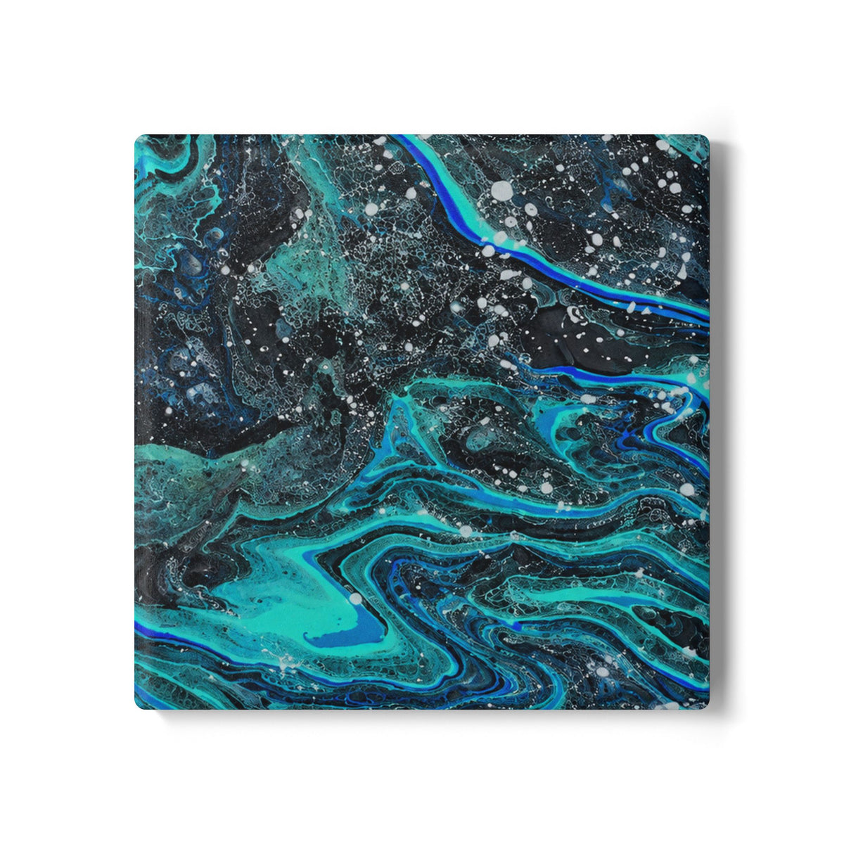 BLXNTT Deep Current Pour Ceramic Coaster