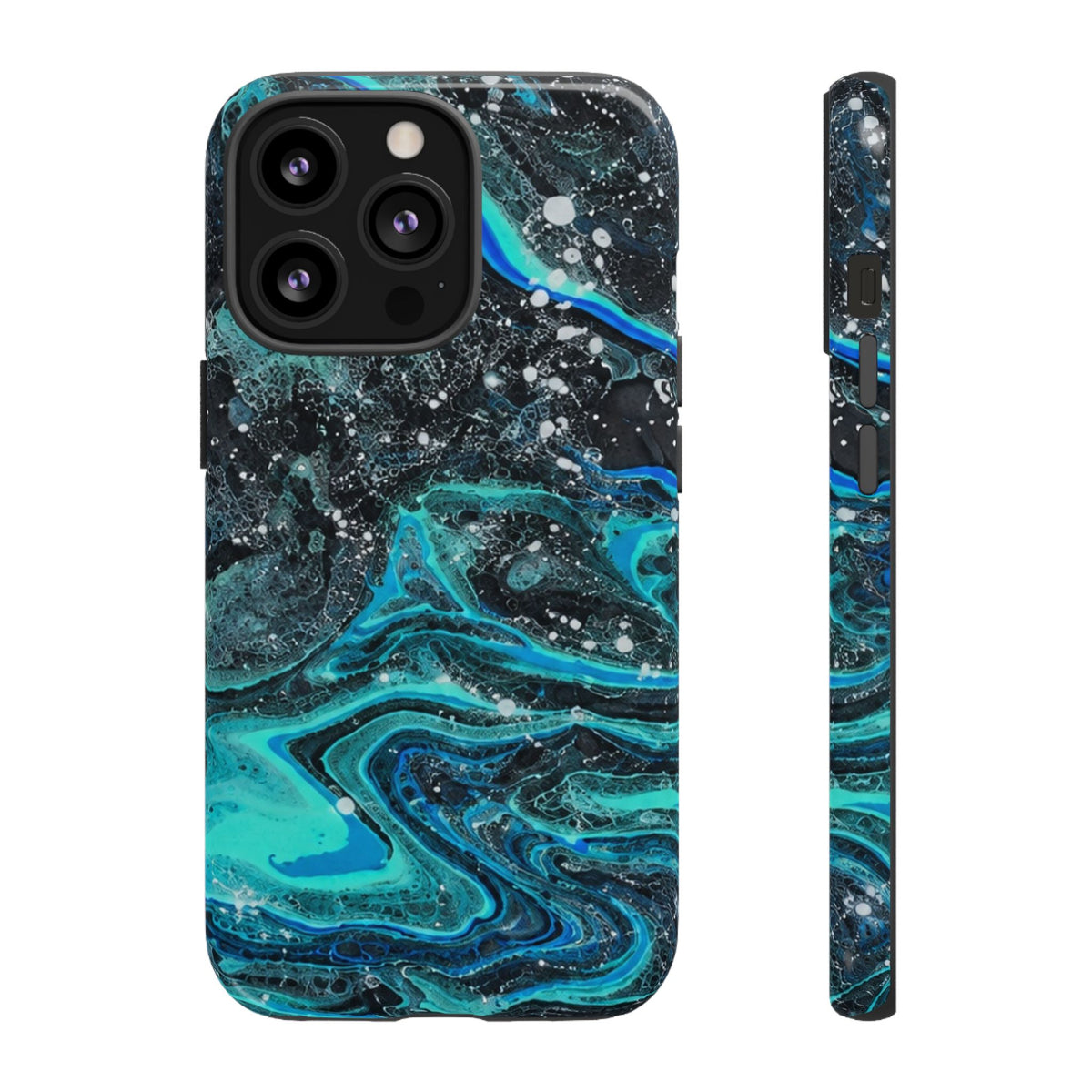 BLXNTT Deep Current Pour Tough Phone Case