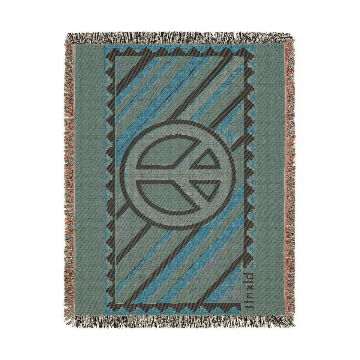 BLXNTT Pink Hippie Woven Blanket #4