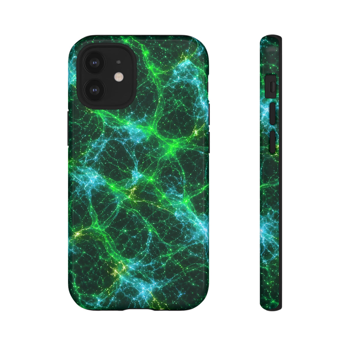 Neon Mycelium - Mermaid Phone Case