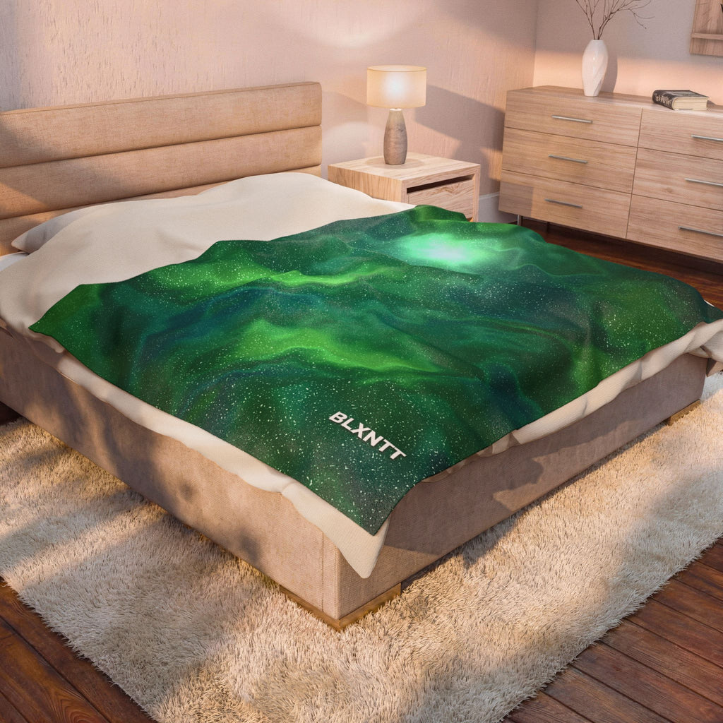 Green Rainbow Dream Blanket