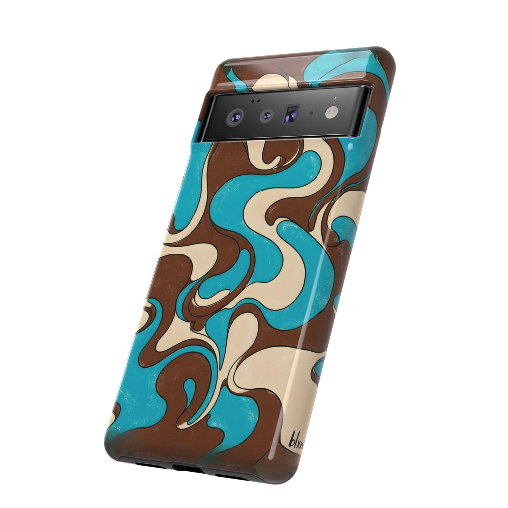 Fillmore Flow - Turquoise & Chocolate Phone Case