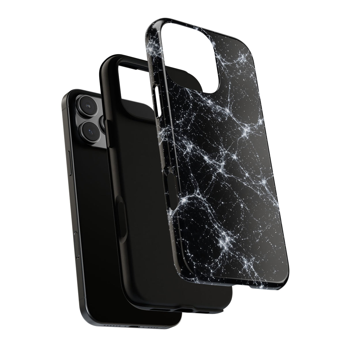 Neon Mycelium - Silver Ghost Phone Case