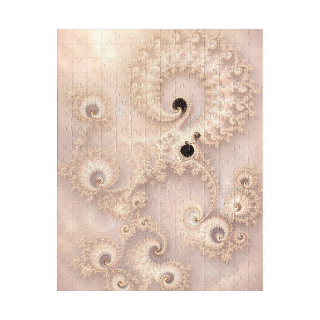 Copper Infinity - Champagne Pearl Jigsaw Puzzle