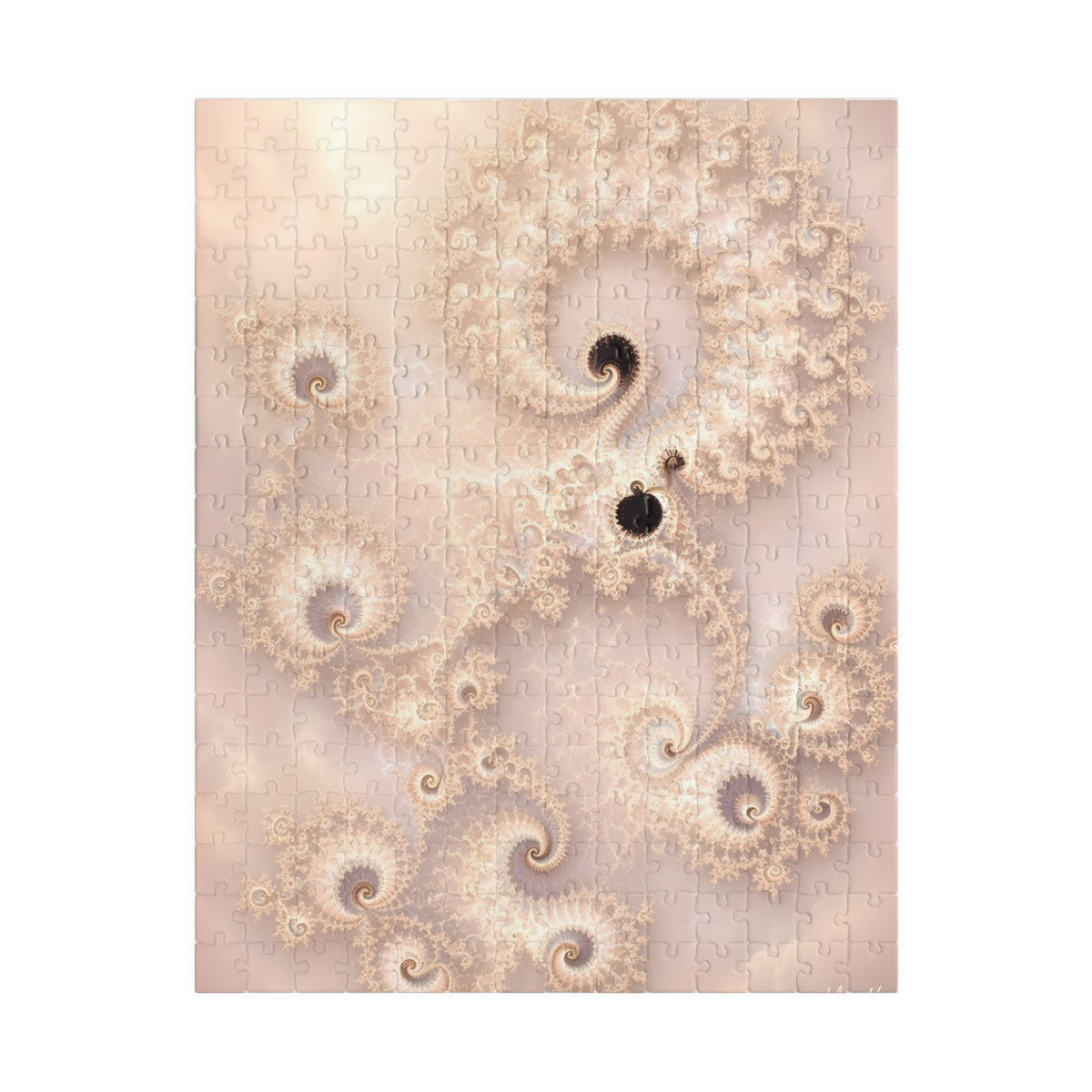 Copper Infinity - Champagne Pearl Jigsaw Puzzle
