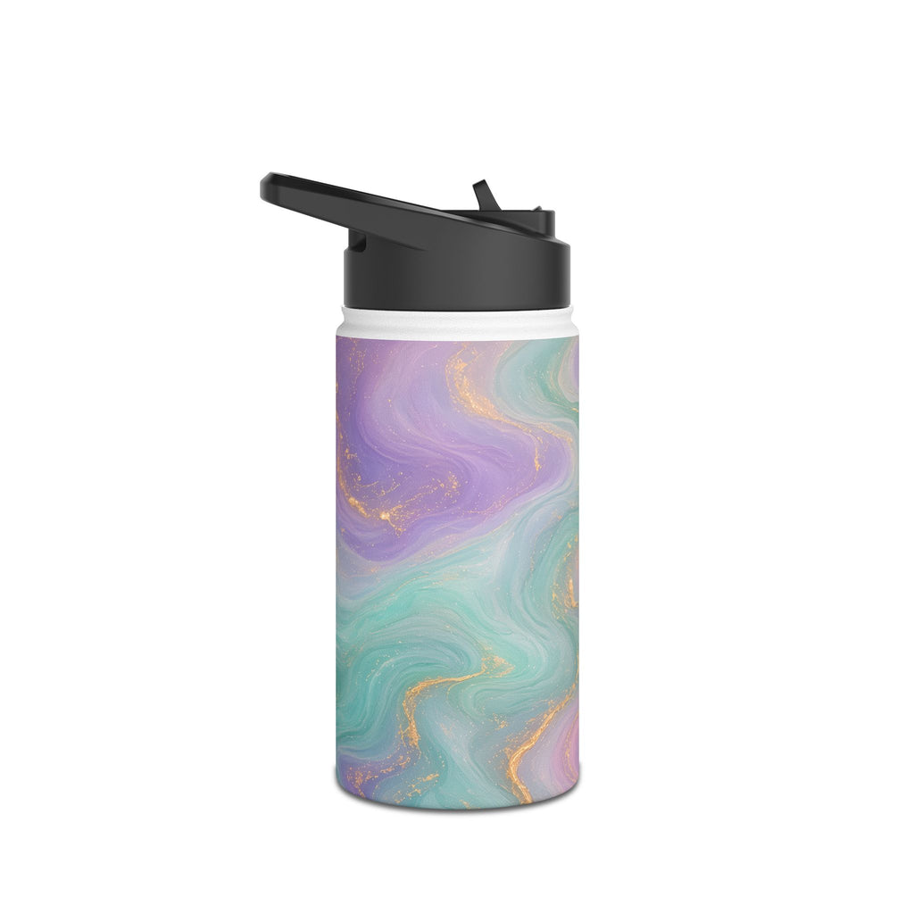 Pastel Marble Water Bottle