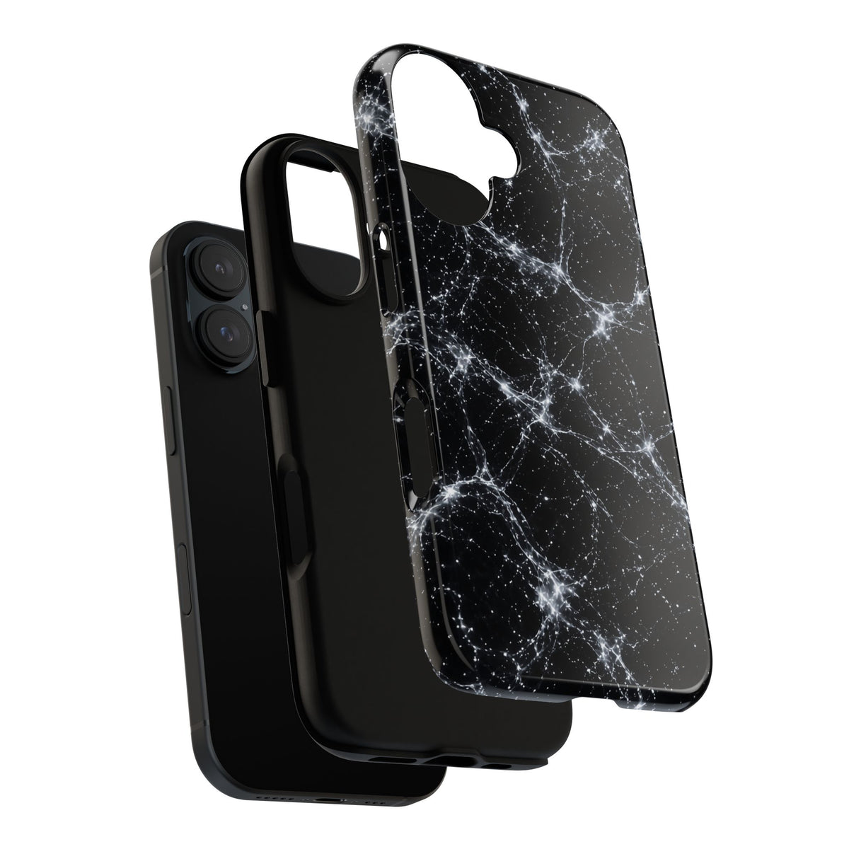 Neon Mycelium - Silver Ghost Phone Case