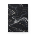 Black & Silver Marble Hardcover Journal