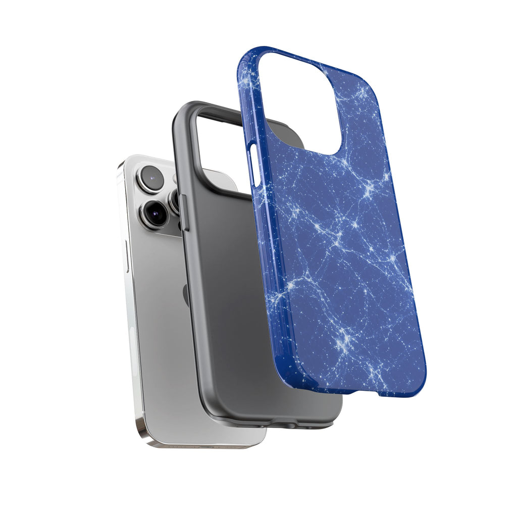 Neon Mycelium - Blueprint Phone Case