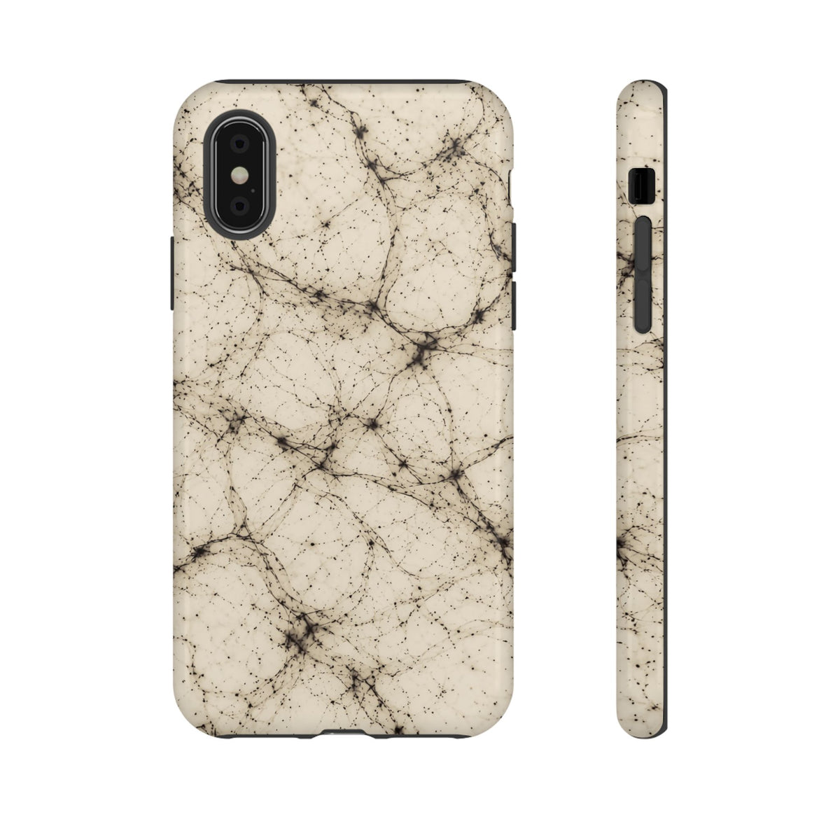 Neon Mycelium - Ink on Paper Phone Case