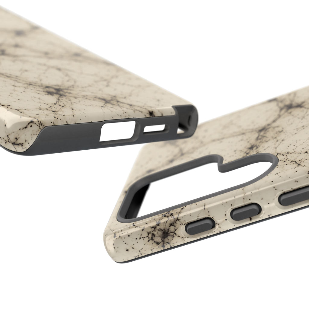 Neon Mycelium - Ink on Paper Phone Case