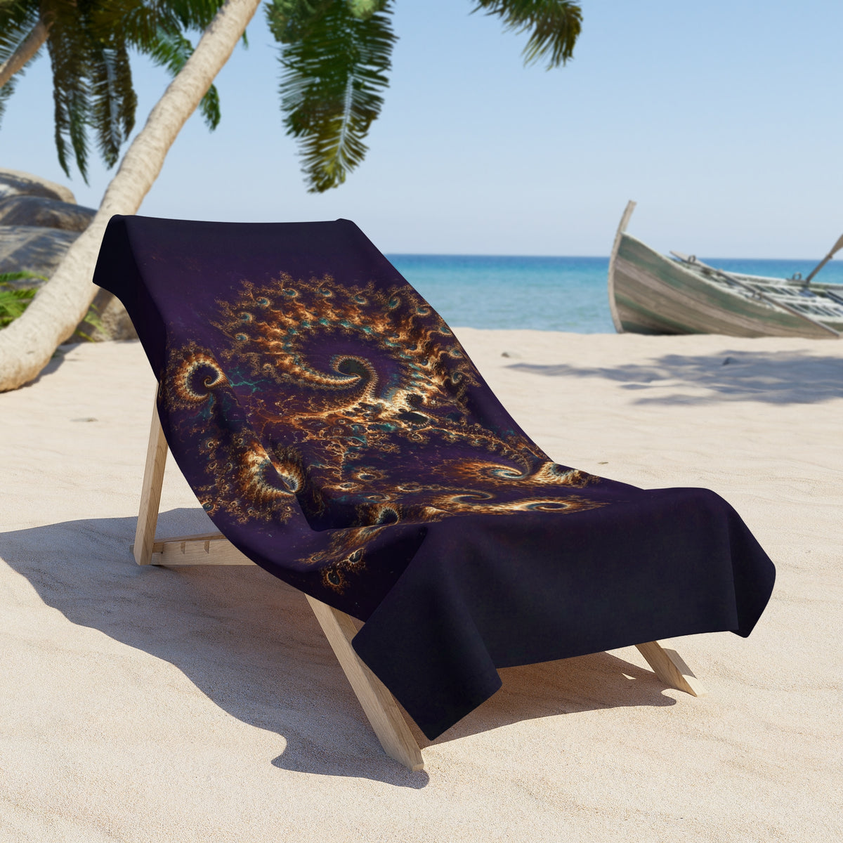 Copper Infinity - Original Beach Towel