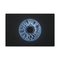 BLXNTT Iris – Lace Web Blue Glossy Canvas