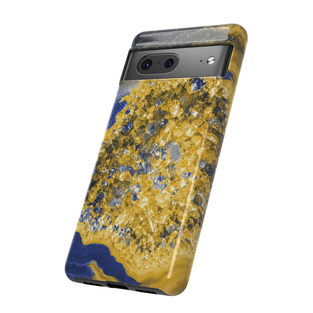 Geode Core - Mustard Navy Phone Case