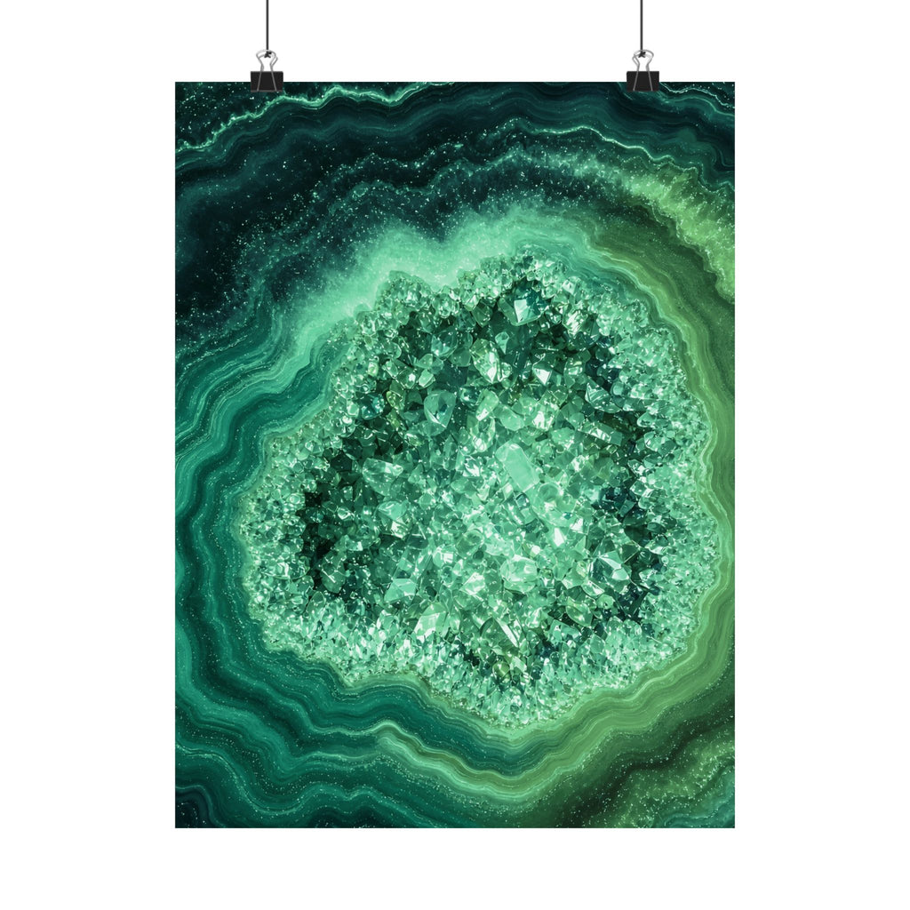 Geode Core - Jade Temple Poster
