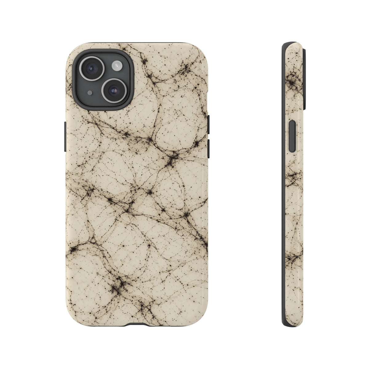Neon Mycelium - Ink on Paper Phone Case