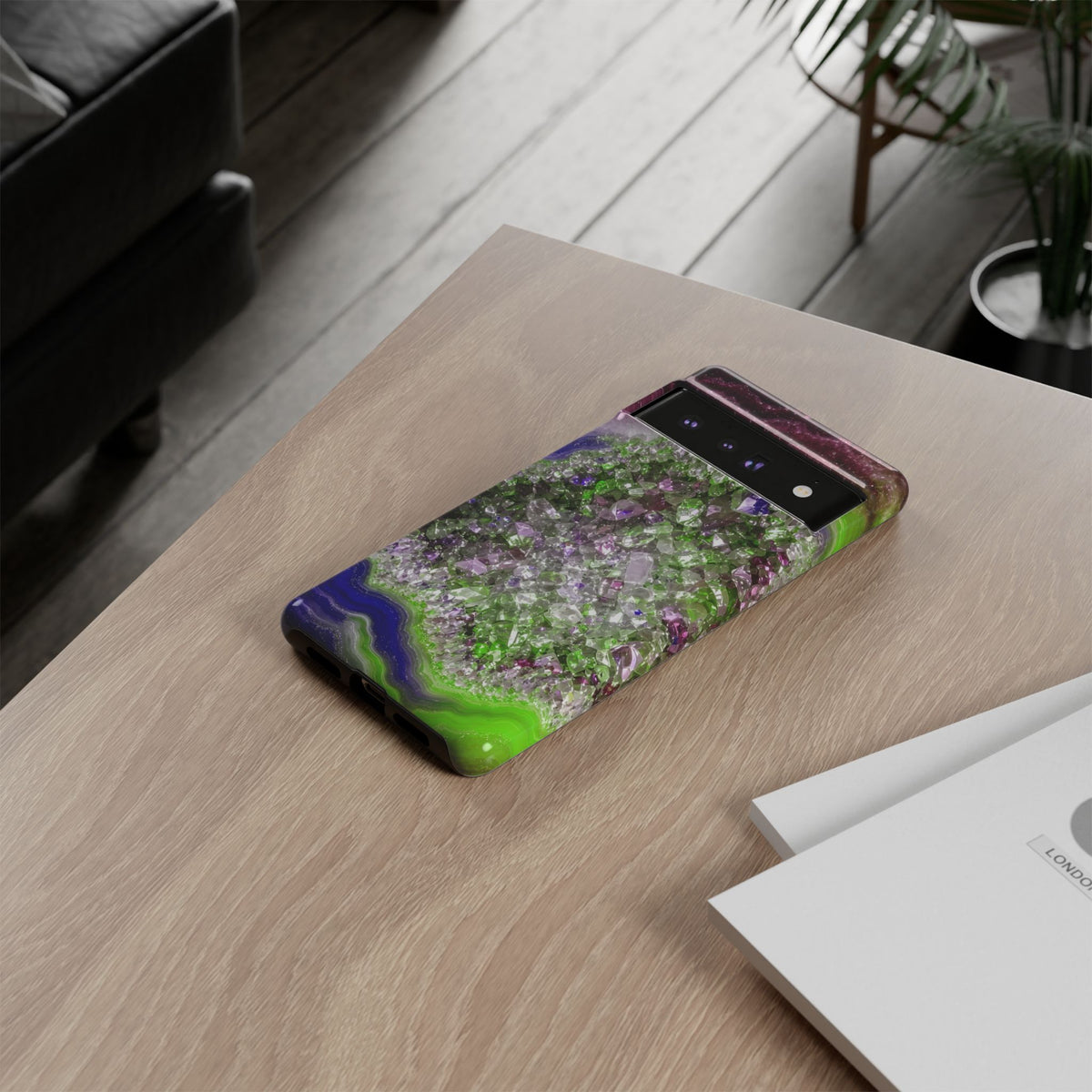 Geode Core - Cosmic Berry Phone Case
