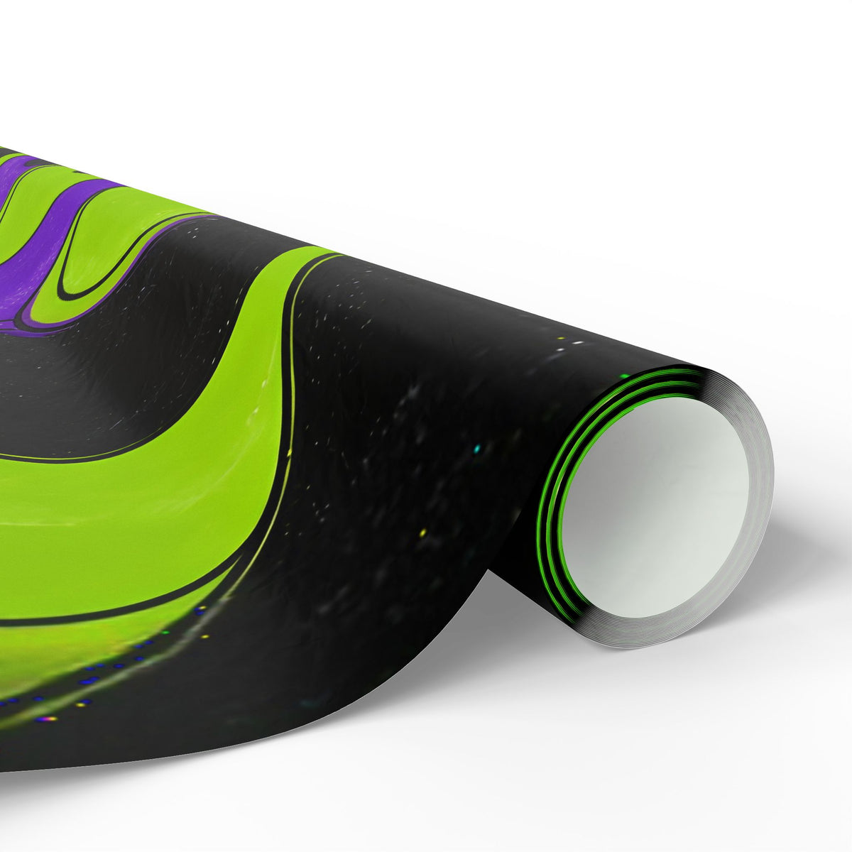 Fillmore Flow - Lime & Purple Wrapping Paper