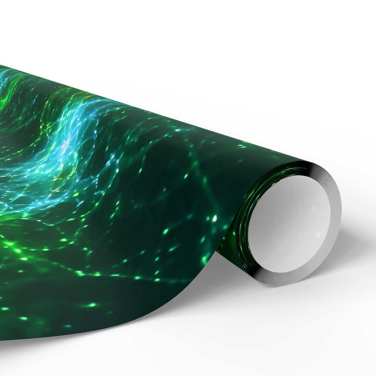 Neon Mycelium - Mermaid Wrapping Paper