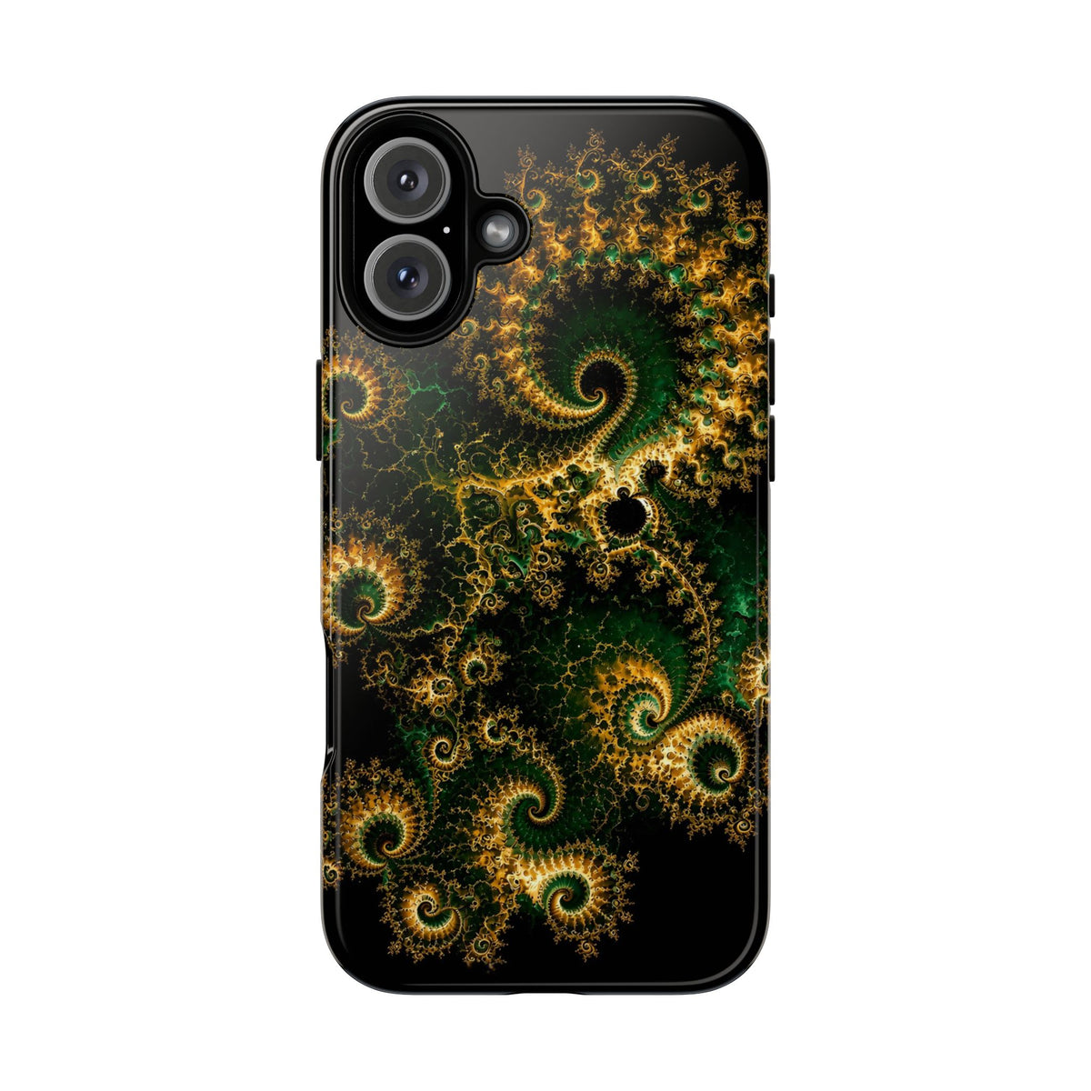 Copper Infinity - Emerald & Gold Phone Case