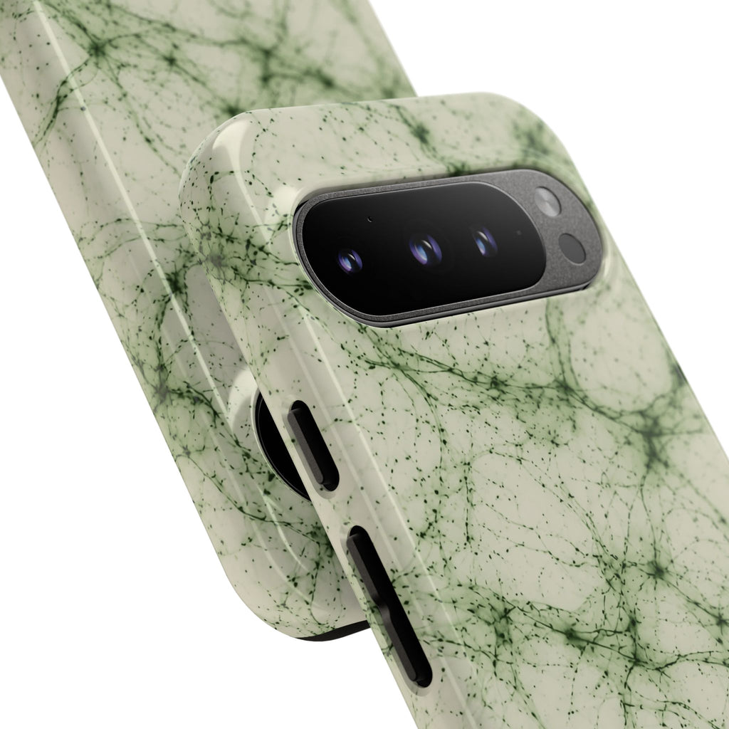 Neon Mycelium - Matcha Latte Phone Case