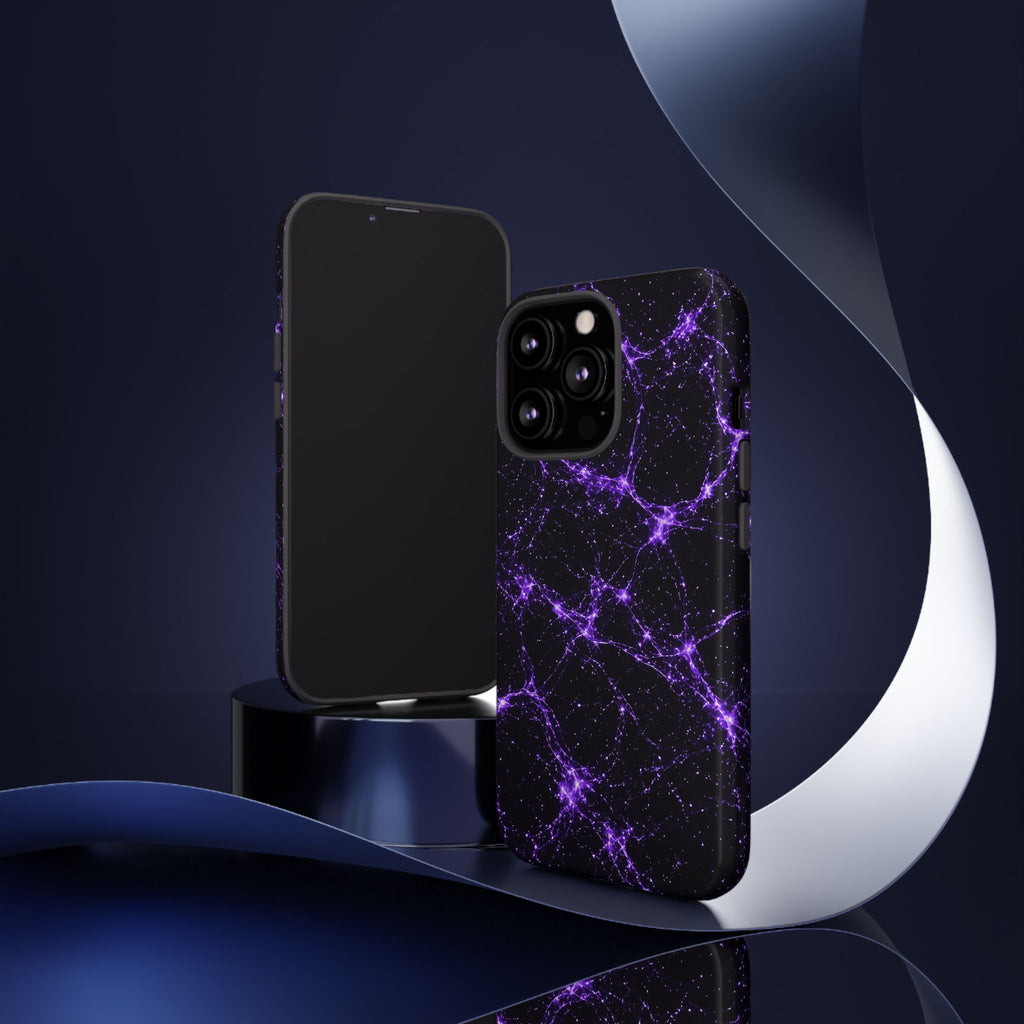 Neon Mycelium - Ultraviolet Phone Case