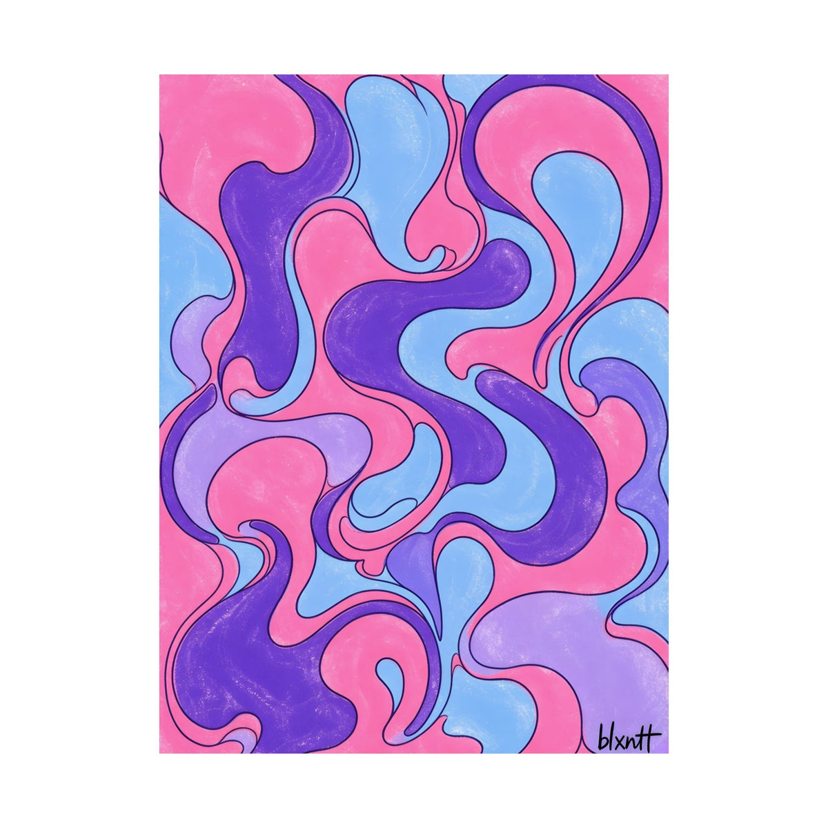 Fillmore Flow - Cotton Candy Poster