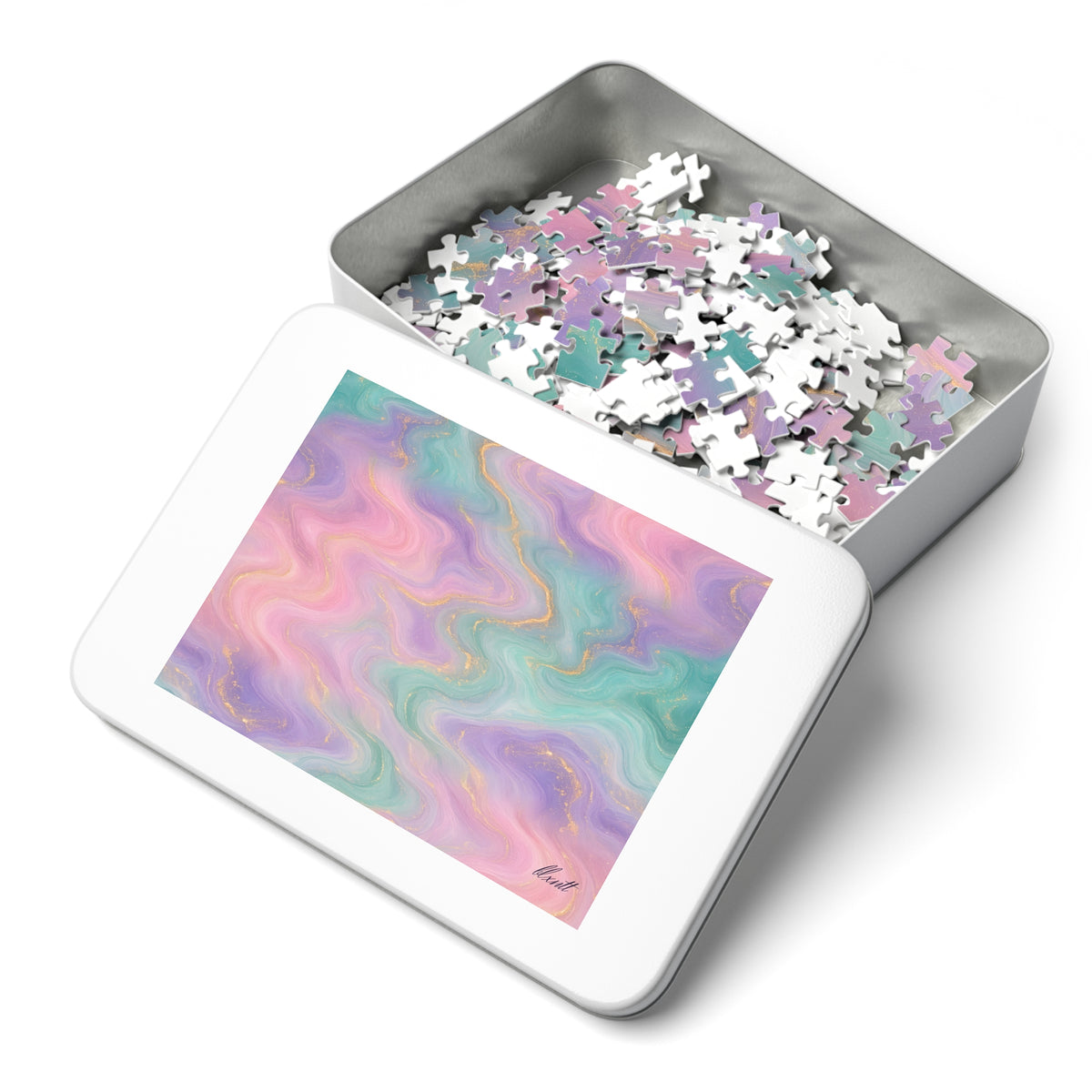 Pastel Marble Puzzle