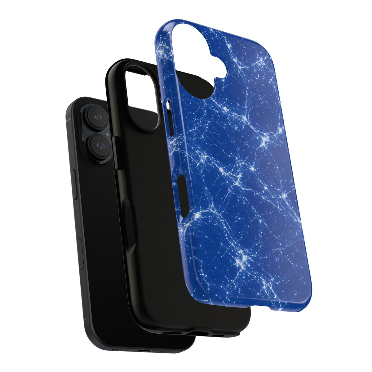 Neon Mycelium - Blueprint Phone Case