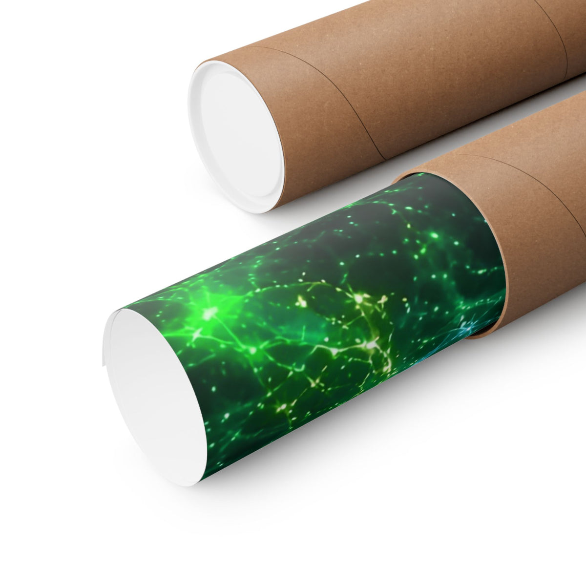 Neon Mycelium - Mermaid Poster