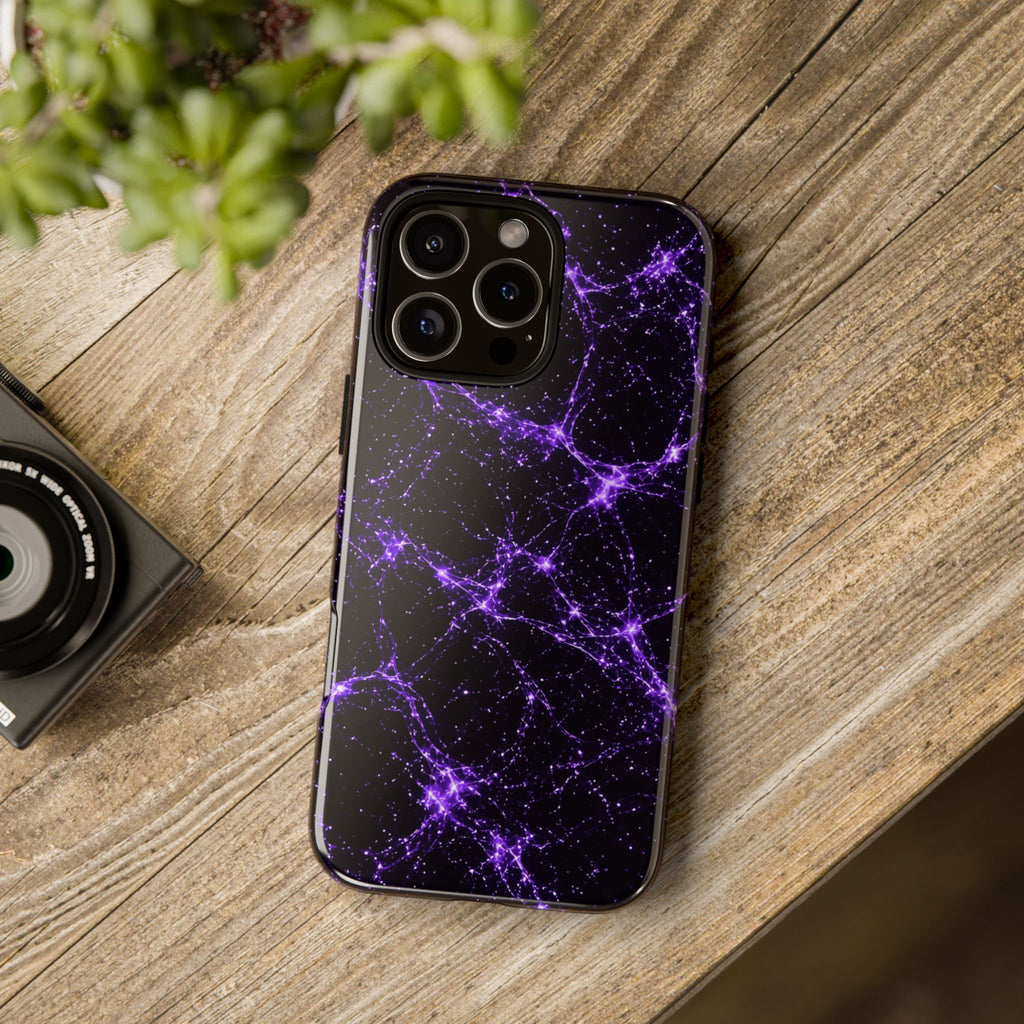 Neon Mycelium - Ultraviolet Phone Case