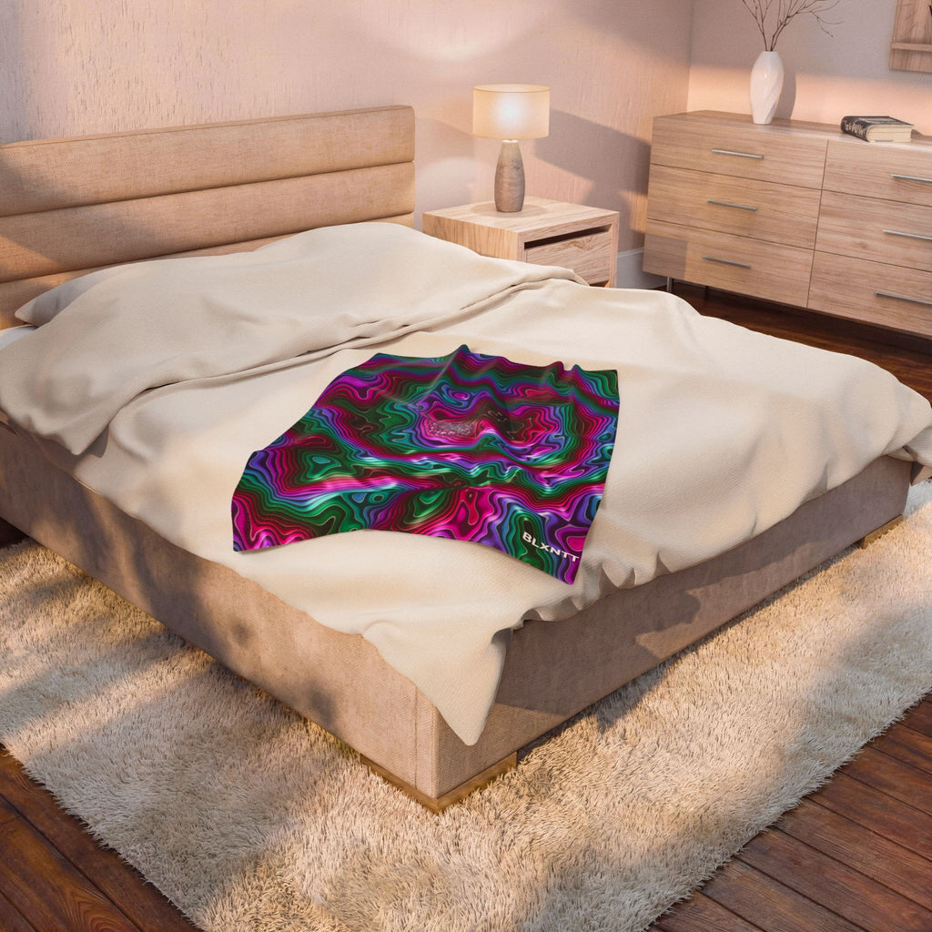 Neon Agate Blanket