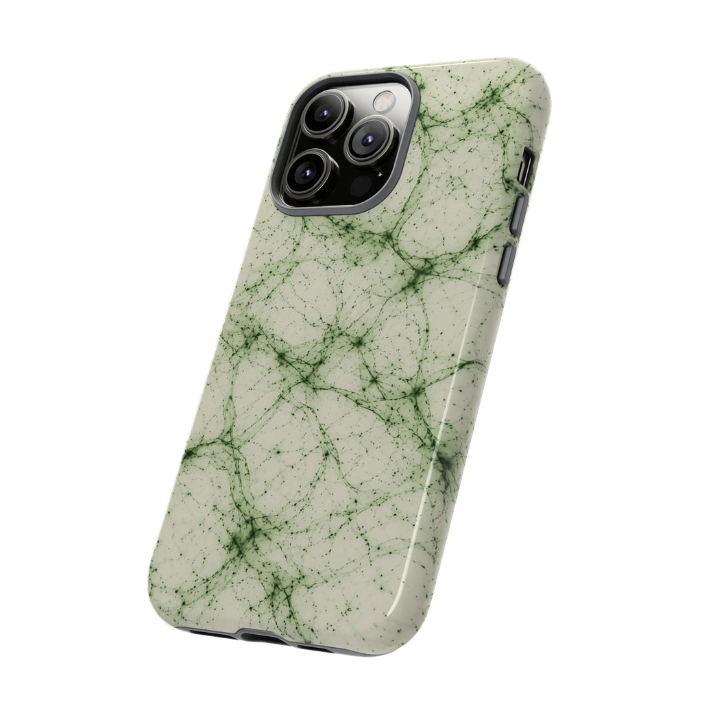 Neon Mycelium - Matcha Latte Phone Case