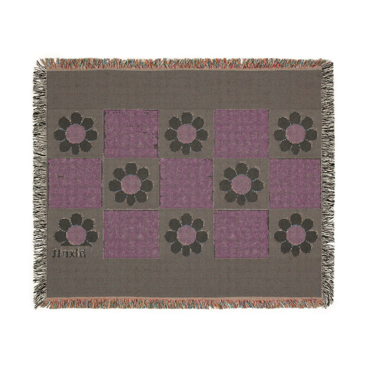 BLXNTT Green Hippie Woven Blanket #2