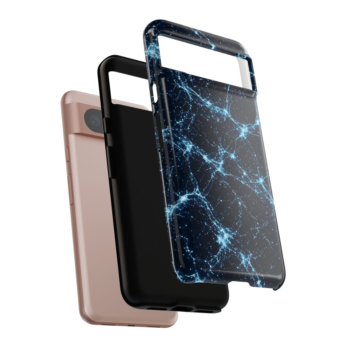 Neon Mycelium - Ice Crystal Phone Case