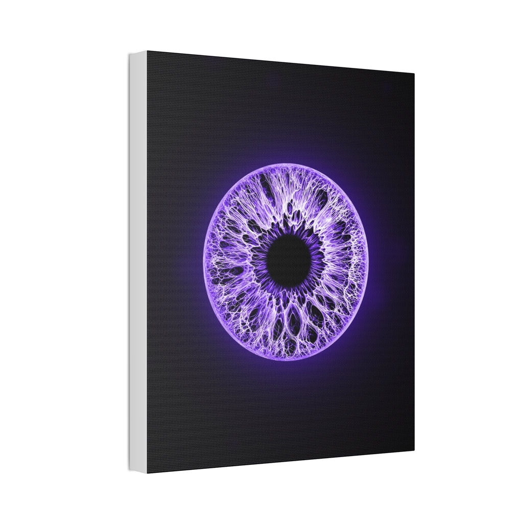 BLXNTT Iris – Lace Web Ultraviolet Glossy Canvas