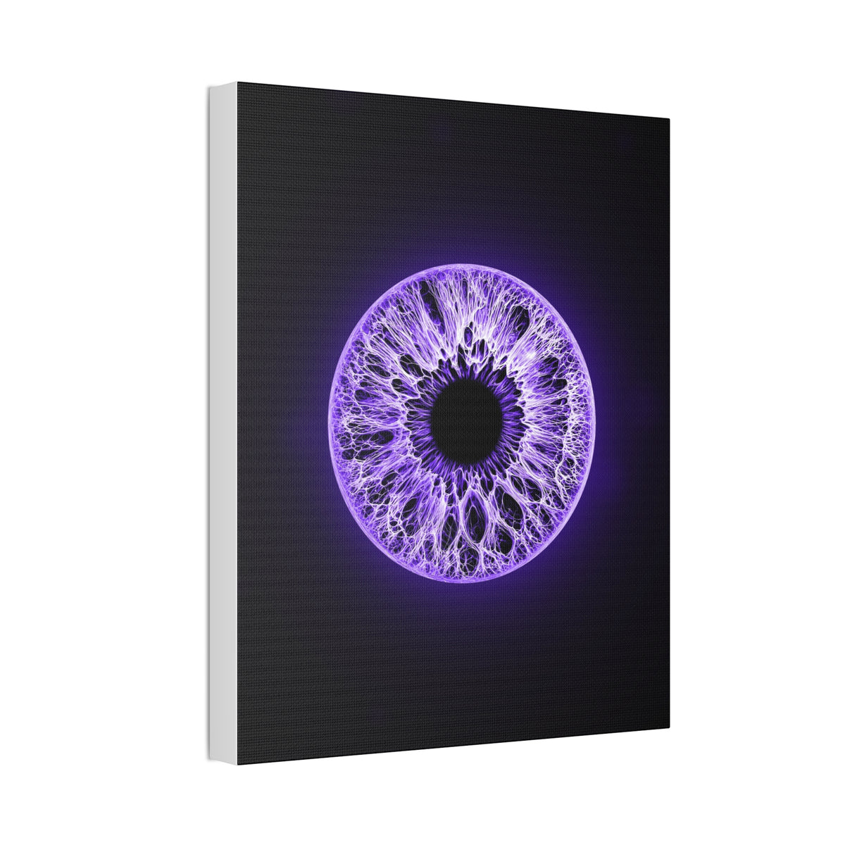 BLXNTT Iris – Lace Web Ultraviolet Glossy Canvas