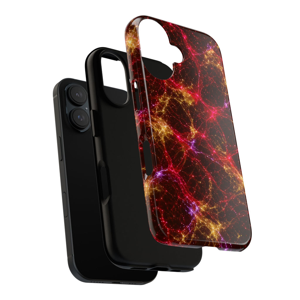 Neon Mycelium - Rainbow Nerve Phone Case