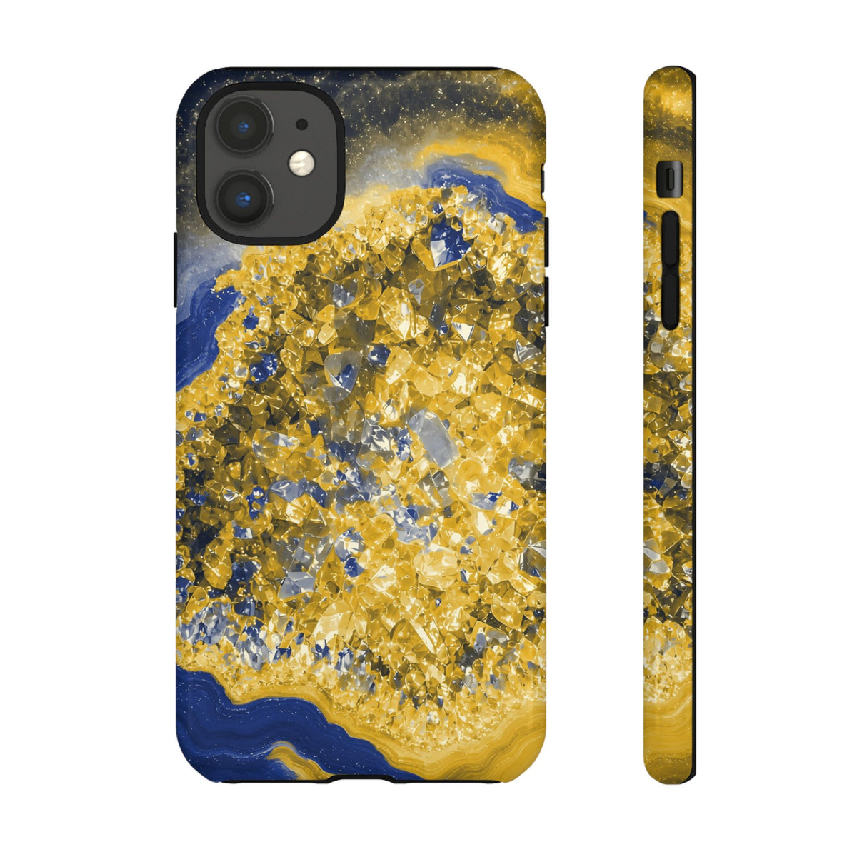 Geode Core - Mustard Navy Phone Case