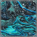 BLXNTT Deep Current Pour Square Coaster