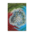 Geode Core - Lagoon Glossy Canvas