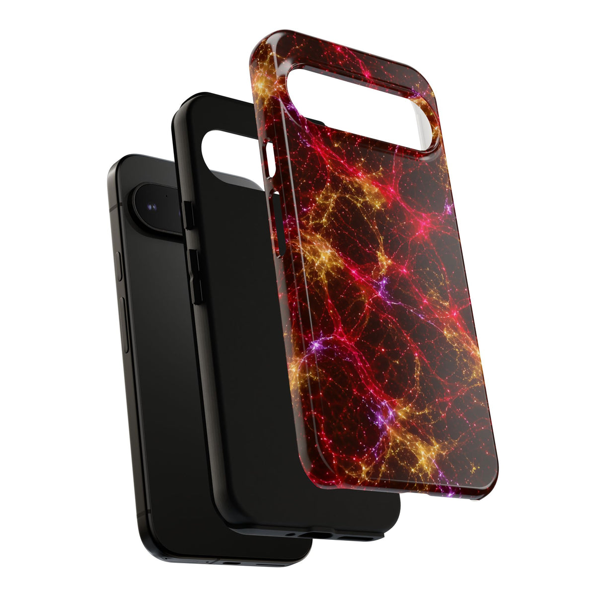 Neon Mycelium - Rainbow Nerve Phone Case