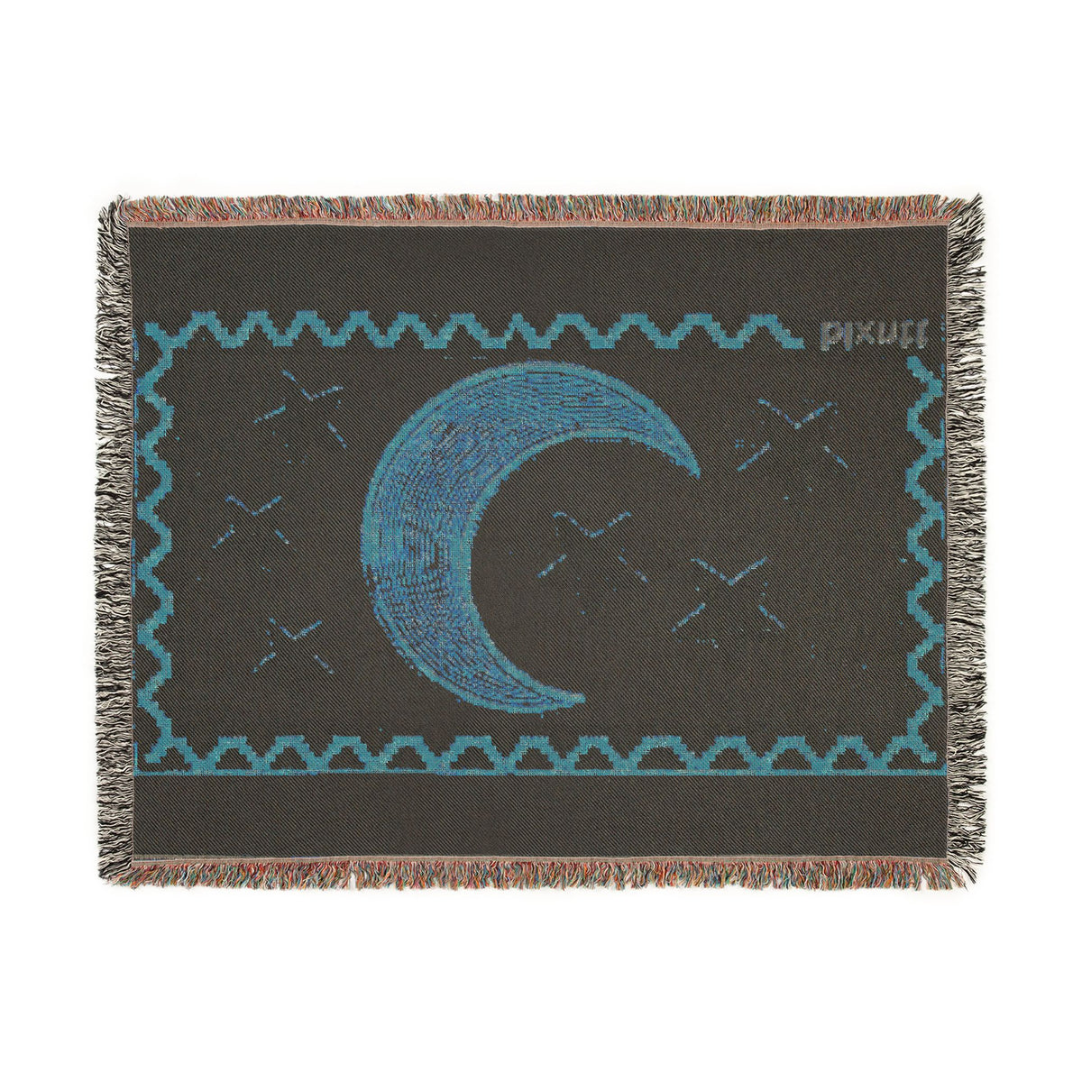 BLXNTT Yellow Hippie Woven Blanket #2