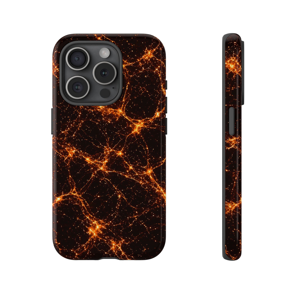 Neon Mycelium - Solar Flare Phone Case