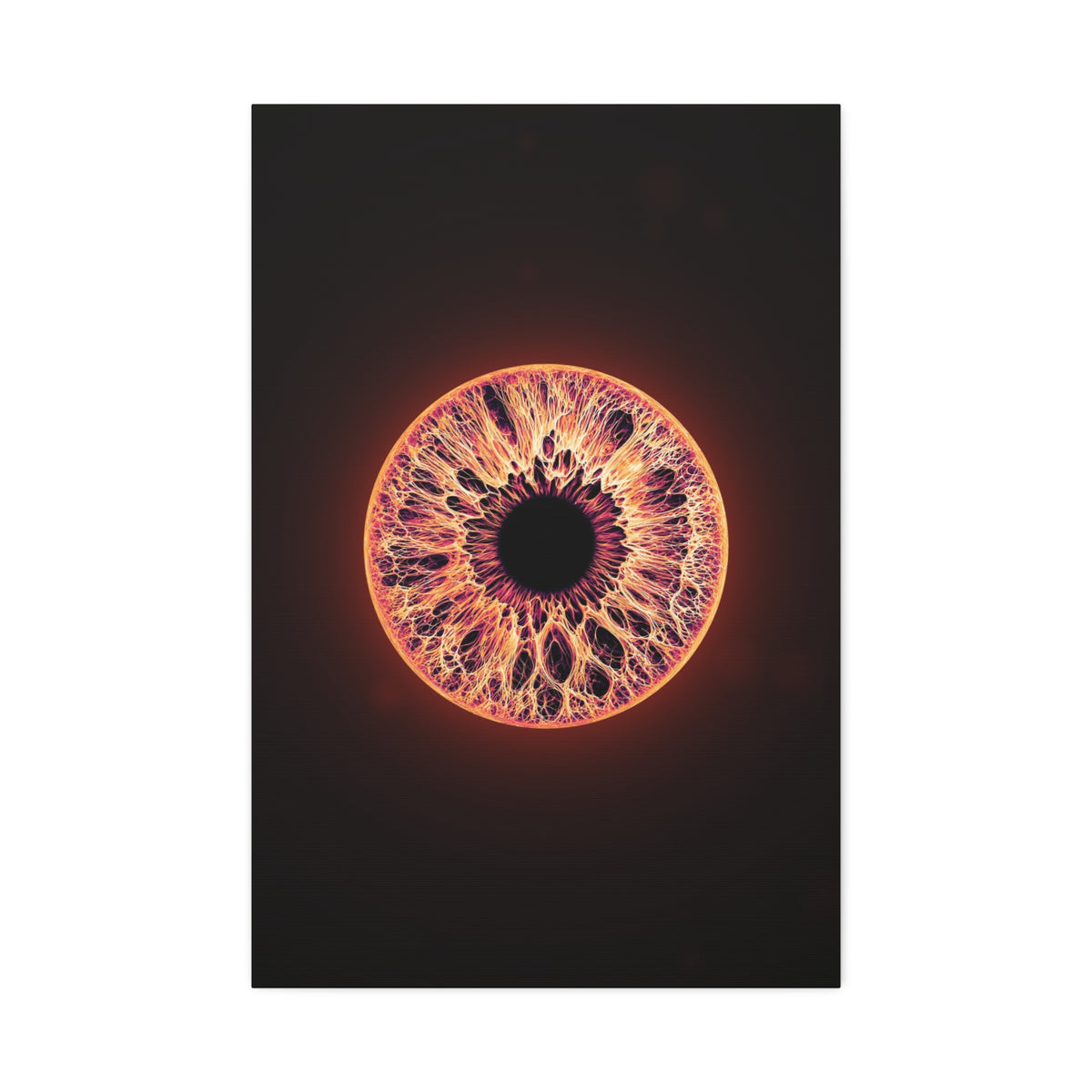 BLXNTT Iris – Lace Web Sunset Fade Glossy Canvas