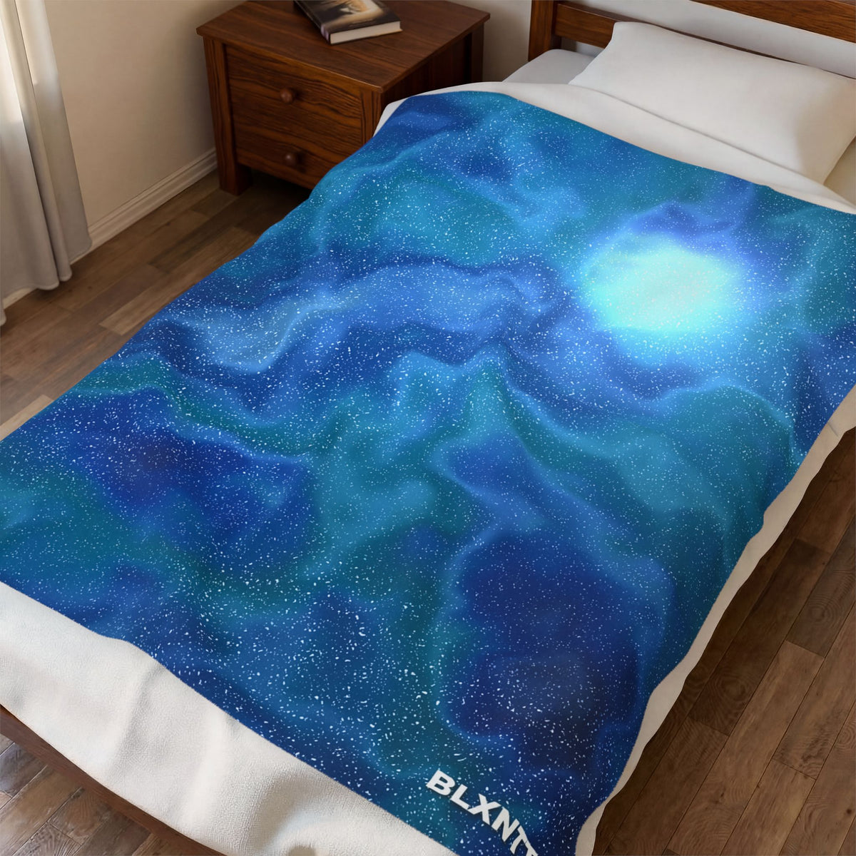 Blue Rainbow Dream Blanket